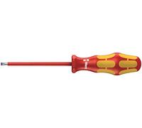 Wera 160 i VDE 05006115001 Tournevis isolé pour vis à fente 0,8 x 4 x 100 mm