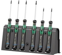 Wera 2052/6 pour l'électronique et la mécanique de précision Jeu de tournevis 6 pièces 6 pans intérieurs