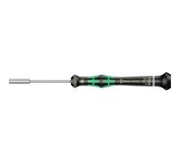 Wera 2069 pour lélectronique et la mécanique de précision Tournevis à douille Taille (métrique): 4.8 mm Largeur sur pans (en pouces): 3/16 pouces Longueur de