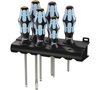 Wera 3334/6 pour l'atelier Jeu de tournevis 6 pièces vis à fente, cruciforme Phillips