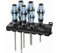 Wera 3334/6 Acier Inoxydable Troué / Phillips Tournevis Set + Rack 05032060001