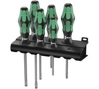Wera 334/6 05105650001 Jeu De Tournevis Kraftform Plus Lasertip Avec Rack 6 Pièces