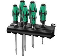 Wera 334 SK/6 pour latelier Jeu de tournevis 6 pièces vis à fente, cruciforme Phillips G