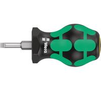 Wera 335 Stubby Tournevis pour vis à fente Largeur de la lame: 4 mm Longueur de la lame: 25 mm