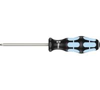 Wera 3355 PZ Tournevis pour vis cruciformes, acier inoxydable, PZ 2 x 100 mm