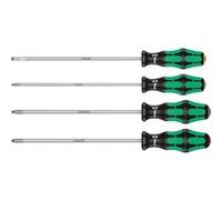 Wera 347736 Kraftform L/s Lot de 4 tournevis PZ PH SL