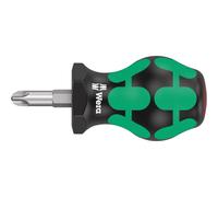 Wera 350 PH Stubby 05008852001 Tournevis cruciforme PH 3 Longueur de la lame: 25 mm