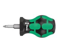 Wera 355 PZ Stubby 05008853001 Tournevis cruciforme PZ 1 Longueur de la lame: 25 mm
