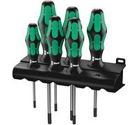 Wera 367/6 TORX® BO 05138250001 Jeu de tournevis Kraftform Plus Sécurité avec Rack 6 pièces