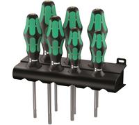 Wera Kraftform Plus / 05223161001 Jeu de tournevis Torx 7 pièces 367/7 HF Support de rangement en plastique (Import Allemagne)
