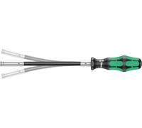 Wera Porte-embouts 393 S 05028161001 – extra slim, tige flexible 1/4" (6,3 mm) 173,5 mm Noir