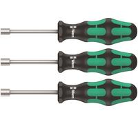 Wera 395 Holo / 3 Kraftform Plus Sanitary Nutdriver Set 3 Pièce Métrique