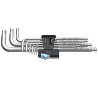 Wera 3950/9 Jeu de clés mâles coudées 1.5 mm, 2 mm, 2.5 mm, 3 mm, 4 mm, 5 mm, 6 mm, 8 mm, 10 mm 9 pièces