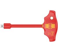 Wera 410 i B Tournevis isolé VDE Adulte Unisexe, Rouge, 3/8" x 130 mm