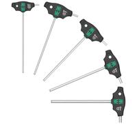 Wera 454/5 HF SHK Set 1 universel oudée pour vis à 6 pans creux 5 pièces 6 pans intérieurs