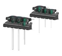 Wera 454/7 HF Set 1 Jeu de clés à goujon T-Handle Hex-Plus, Tournevis