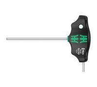 Wera - 454 HF Quergriff-Sechskantschraubendreher Hex-Plus - 4 x 100 mm - black / green
