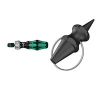 Wera 5051461001 RA Manche pour Embouts & 05050005001 Outil d’Extraction d’écrous, 14.0 x 43.0 mm, Noir