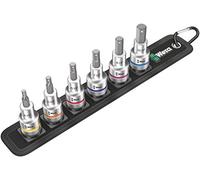 Wera Belt C 2 Jeu de douille-embouts Zyklop 1/2" pour vis six pans creux avec fonction de retenue, 6 pièces Quantité:1