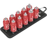 Wera Wera Belt B VDE 1 Zyklop Jeu de douilles à embout Torx/à six pans creux avec fonction de retenue, entraînement 3/8 pouces, 10 pièces Quantité:1