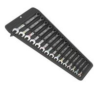 Wera Jeu de clés mixtes 6003 Joker 15 Set 1 métrique 15 pièces Chrome/Mat