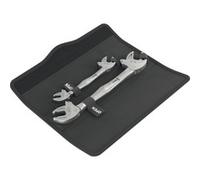 Wera 05020340001 6006 Joker 2 Set 1 Clés double fourche auto-ajustables, 2 pièces