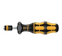 Wera 7432 Kraftform ESD, Tournevis dynamométrique réglable avec mandrin à serrage rapide Rapidaptor, 1/4 pouce, 0,90 - 1,50 Nm - 05074784001