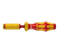 Wera 05074752001 7440 VDE Kraftform Manche dynamométrique réglable, 9 mm Hex, 0,3-3,5 Nm, Rouge Rouge G