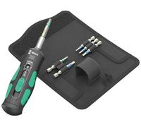Wera 7515/7 Kraftform Safe-Torque Speed Bicycle 1 05075850001 Jeu d'embouts 7 pièces TORX, 6 pans intérieurs avec tournevis