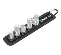 Wera 781/5 Set 1 05042680001 Jeu de douilles-embouts Propulseur 1/4 (6.3 mm),