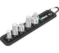 Wera 781/5 Set 1 05042680001 Jeu de douilles-embouts Propulseur 1/4\ , 3/8\ Sortie carré intérie