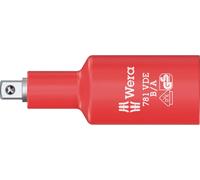 Wera Adaptateur VDE isolé 781 B/A 1/4 x 66 mm x 3/8"