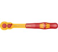 Wera Cliquet Zyklop VDE 8007 B – Isolé avec inverseur – Rouge 3/8"
