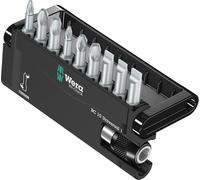 Wera 8100-9/TZ 05056161001 Jeu d'embouts 10 pièces vis à fente, cruciforme Phillips, vis Pozidriv zone de torsion