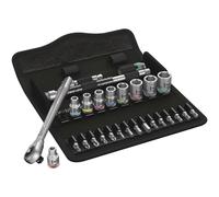 Wera 8100 SA 10 Zyklop Knarrensa Carré traversant, 1/4, pouce