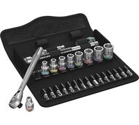 Wera 8100 SA 11 Jeu de cliquets Zyklop, commutation, 1/4, pouce