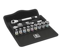 Wera 8100 SA 12 HF Zyklop Jeu de clés à douille métrique 1/4 (6.3 mm) 13 pièces 05003756001