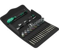 Wera 8100 SA 14 Coffret Douilles à Cliquet 1/4" Métrique 28 Pièces