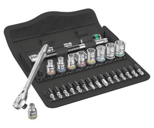 Wera 8100 SA 8 Jeu cliquets métal Zyklop JEU CLIQUETS EN MÉTAL 1/4