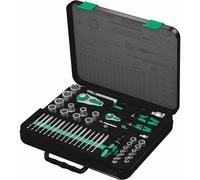 Wera 8100 SA/SC 2 - Set Cliquets Zyklop Speed (43pcs) - 1/4" Et 1/2"