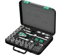 Wera 8100 SB 2 Jeu cliquet ZyklopSpeed à emmanchement 3/8"", métrique, 43 pièces - 05003594001