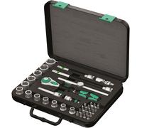 Wera 8100 SB 4 Zyklop Socket Wrench Set 1cm Drive SAE 38 Pièces 05003596001