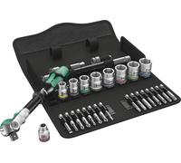 Wera 8100 SB 6 Zyklop Speed- Jeu de cliquets, entraînement 3/8, métrique