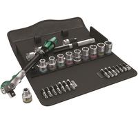 Wera Jeu de clés à cliquet Wera 8100 SC 6 Zyklop Speed, lecteur 1/2", métrique, 28 pièces Quantité:1