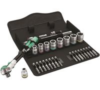 Wera 8100 SC 9 Zyklop Speed Ratchet Set 1.3cm Drive SAE 28 Pièce 05004079001