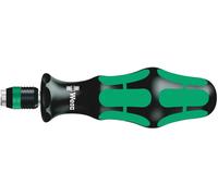 Wera Porte-embouts 816 R – Mandrin Rapidaptor 1/4 pouce 119 mm noir/vert