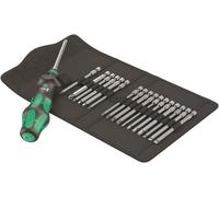 Wera 826 T Kraftform Kompakt Turbo 1 Set Tournevis 19 Pièce SAE 05057483001