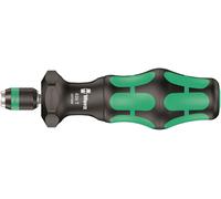Wera WERA Porte-tournevis Kraftform Turbo pour embouts 1/4 pouce C 6,3 et E 6,3 avec mandrin à changement rapide, Emmanchement hexagona... Quantité:1