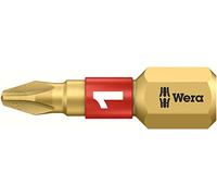 Embout cruciforme PH 1 Wera 05073332001 Acier à outils revêtement diamanté, allié Forme (embouts): D 6.3