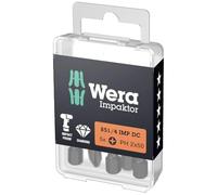 Wera 851/4 IMP DC Impaktor DIY Bits-5 x 851/4 IMP DC PH 2x50